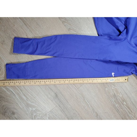 Nike Pro Nike Fit Womens S(4-6) Purple Athletic Track Jacket 1/4 Zip Stretch LS - Picture 8 of 11